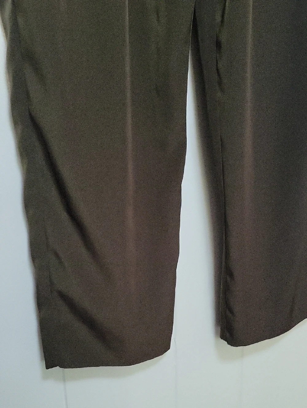 J Crew Trench Jumpsuit Sleeveless Army Green Silky Soft Button Top Classic 2